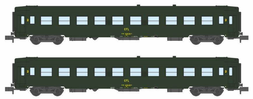 REE Modeles NW-153 - SET of 2French SNCF Coach Set Class UIC REE Modeles NW-153 - SET of 2French SNCF Coach Set Class UIC